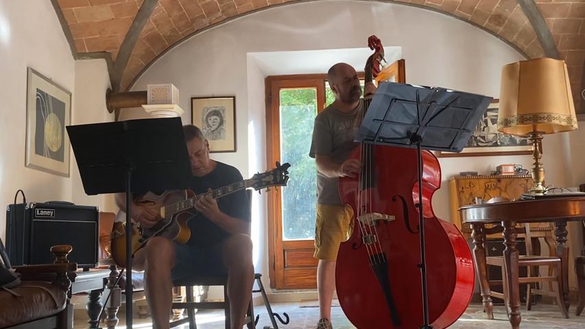 Un momento delle nostre prove...